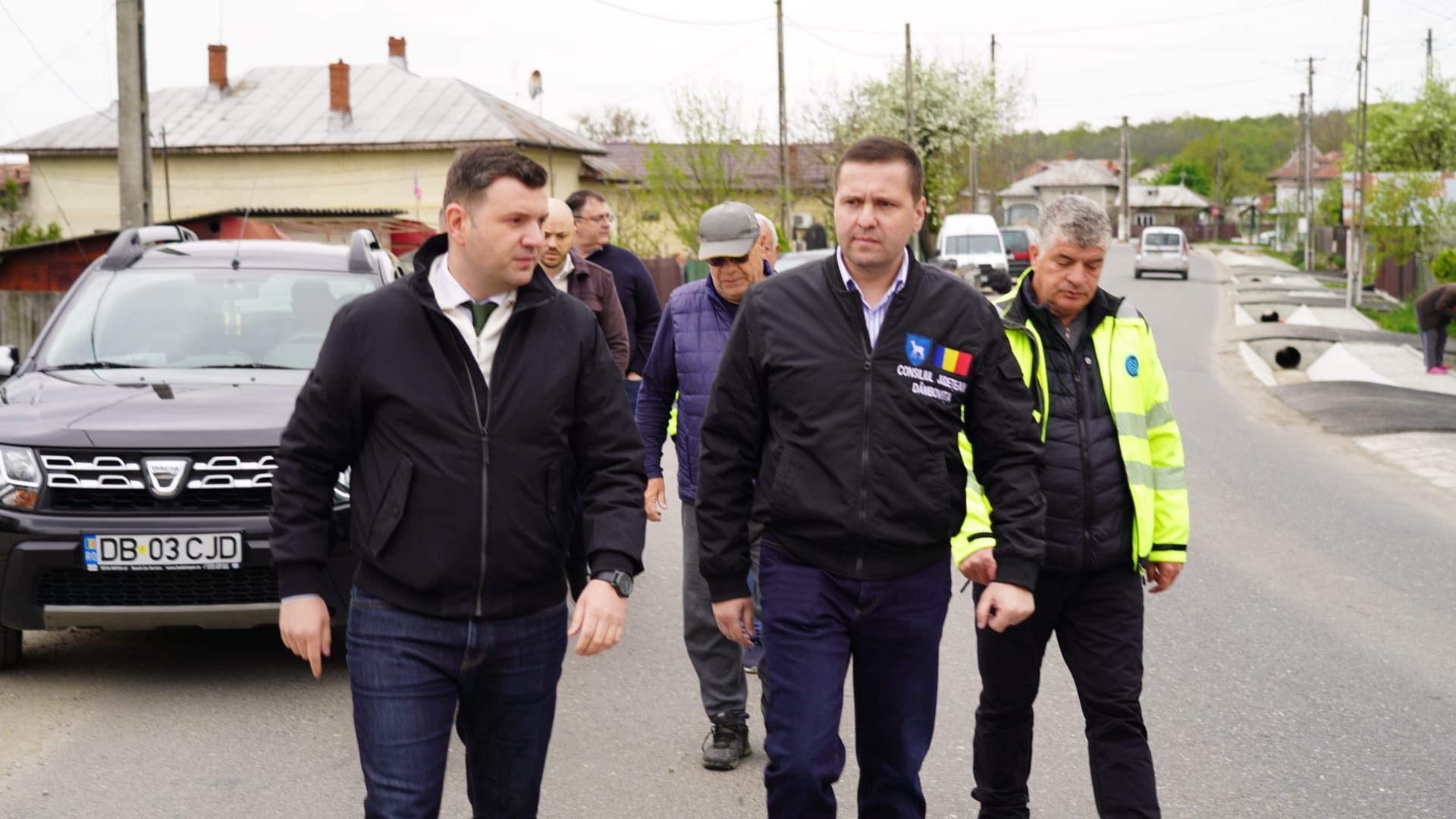 Lucrările pe DJ 720C Gura Ocniței – Ocnița, în grafic: investiția face parte dintr-un proiect rutier de amploare în Dâmbovița