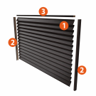 Cum funcționează gardurile tip jaluzea și de ce sunt tot mai populare