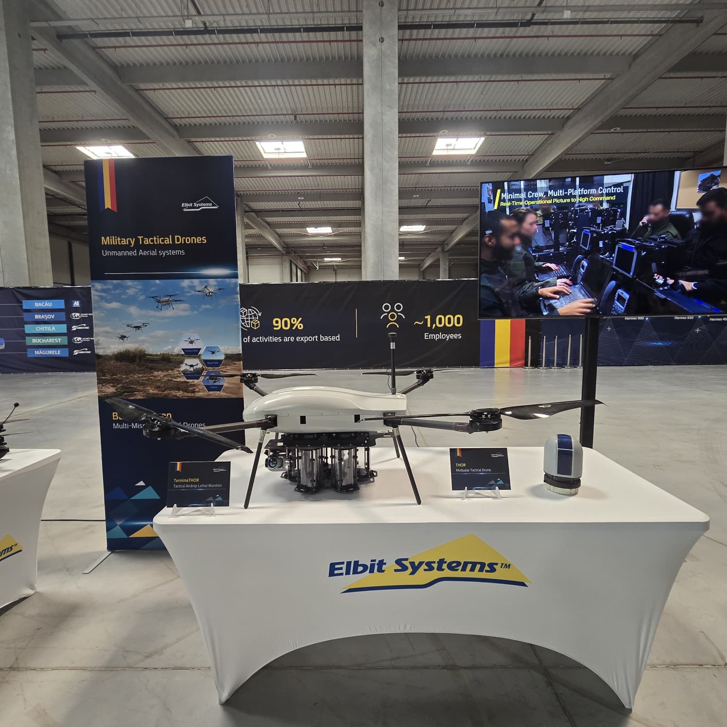 Aurelian Cotinescu a participat la inaugurarea fabricii Simultec de lângă București